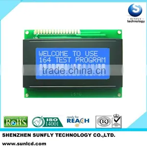 16x4 LCD SPLC780D Blue Negative Glass 16x4 Lcd Display Module thumbnail-2