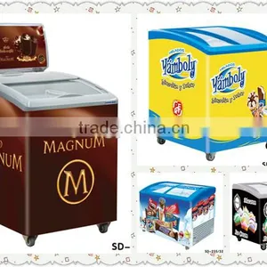 100-600L Chest Refrigerator Chest Freezer Ice Cream Refrigerator Ice Cream Freezer thumbnail-6