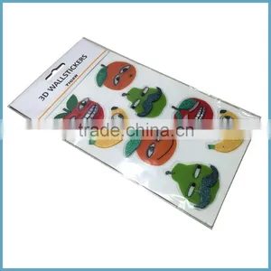 Competitive Price Cute Free Cartoon Design Vinyl 3D Wall Sticker thumbnail-4