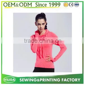 Sport Gym Tank Top Ladies Purple Blank Pullover Hoodies thumbnail-4