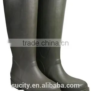2016 New Design Matte High Quality Waterproof Rubber Rain Boots thumbnail-1