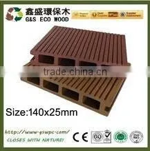 2015 HOT Sale and Latest Product/ Friendly and Beautiful Outdoor WPC Plank/wood Plastic Decking!/ thumbnail-3