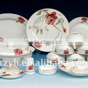 Porcelain Dinnerware Set,Rose Series3 thumbnail-1