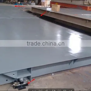 Steel Stracture Electronic Vehicle Weighbridge With Printer/Hot Sell Export Movable Truck Scale/100 Ton Weightbridge thumbnail-5