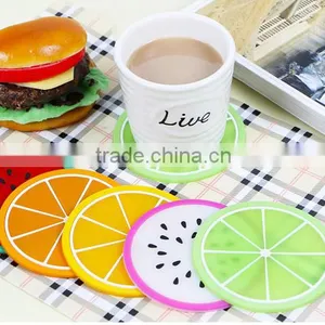 Different Fruit Shape Silicone Cup Pad thumbnail-6