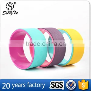 Wheel of Yoga , Gym Exercise Yoga Wheel , High Density Soft Yoga Wheel thumbnail-2