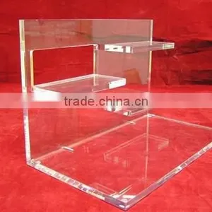 Acrylic Cosmetic Countertop Display Acrylic Makeup Counter Display thumbnail-2