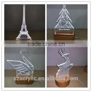 Deer/Horse Acrylic Light Birthday Christmas Gift thumbnail-1
