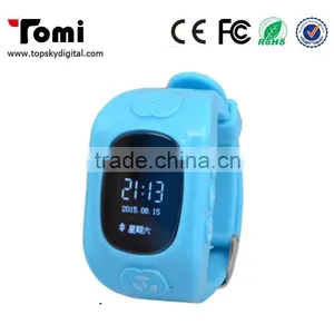 Child Wrist Watch Phone Position Monitoring Kids Gsm Gps Tracker Watch thumbnail-4