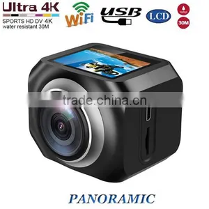 Panoramic Waterproof Sport Action Camera WIFI Car DVR Ultra HD 4K 1.5 Inch LCD thumbnail-1