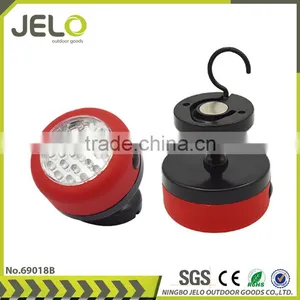 Ningbo JELO Popular Super Bright 24LED Design Magnetic Round Table Work Light Outdoor Hanging Lantern Lamp With Hook Magnet thumbnail-1