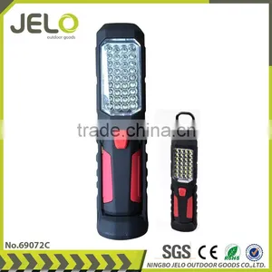Ningbo JELO Sales Promotion Super Bright 36+1LED Work Light Outdoor Stand Lamp With Folding Hook Magnet thumbnail-1