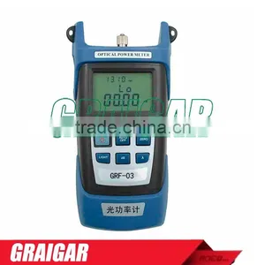 Fiber Optical Multimeter -70~+3dBm Handheld Fiber Optical Power Meter + Fiber Optical Light Source 1310/1550nm GRF-03A/B thumbnail-1