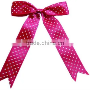 Custom Chocolate Packing Ribbon Bow With Elastic Loop Pre-made Bow for Baking Decoration thumbnail-4