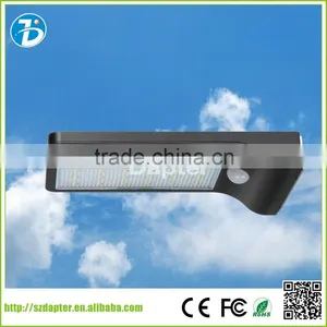 Product Dimension 130*90*43mm Motion Sensor 260g Solar Wall Light thumbnail-2