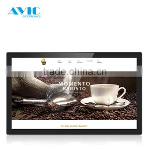 Hot Dog Kiosk Digital Signage 14.1 Inch Lcd Monitor Scrap All in One Advertising Touch pc for Telecommunication Display thumbnail-1