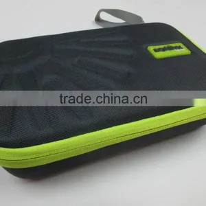GC-5# Invisible Zipper Green Rubber Logo 8"*5" Molded EVA Bag thumbnail-3