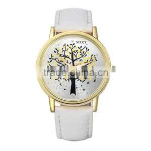 Import China Goods Leather Strap Watches Fashion Watch thumbnail-1