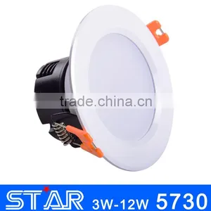 Round Shape Led Downlight 3W 5W 7W 9W 12W AC85-265V White Warm White Nature White LED Lamps For Home Decoration thumbnail-2