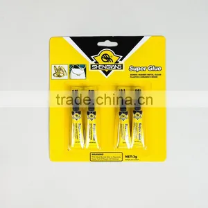 Super Glue in Aluminium Tube 1.5g,4pc Cyanoacrylate Adhesive in Aluminium Tube 3g thumbnail-2