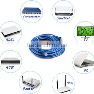High Quality 4pairs UTP CAT 5e Network Jumper Cable thumbnail-4