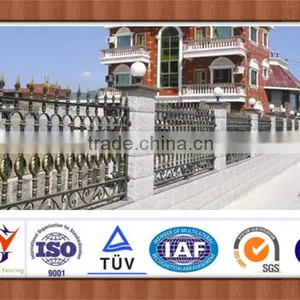 Public Place Metal Galvanized Fence Railing Cover thumbnail-1
