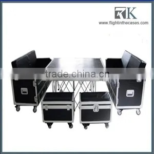 Instrument Flightcase Converted to Sofa Table thumbnail-1