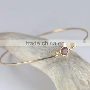 304 Stainless Steel Bangle Bracelet Adjustable Wire Bangle Bracelet Wholesale thumbnail-1