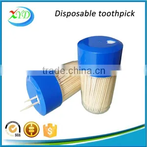 200 Piece Plastic Jars Packaging Wooden Tooth Pick thumbnail-3