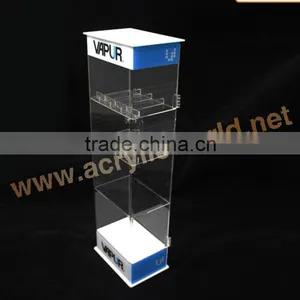 Fancy Crystal Clear Acrylic Cigarette Display Stand thumbnail-5