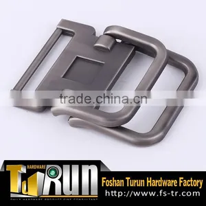 Factory Hot Sale Double Ring Canvas Belt Buckle thumbnail-1