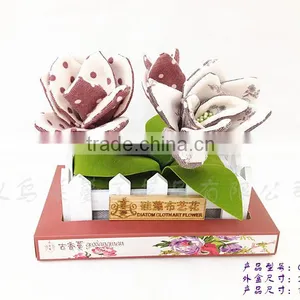 New Novelty Products Diatomite Hand Made Flower Arrangement Home Decor thumbnail-2
