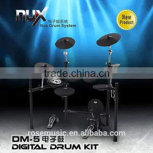 Hot Sale Professional Electric Drum Set With Stand , Cymbal Musical Instruments(DM-5) thumbnail-1