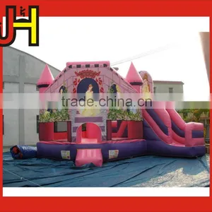 2016 Commercial Princess Inflatable Bouncy Castle With Slide thumbnail-1