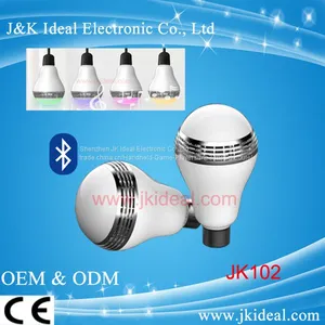 Wireless Bluetooth Smart Music Led Light Bulb Lamp With Speaker thumbnail-2
