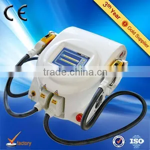 Multifunction Hot Selling Two Handles Shr Ipl Hair Removal Skin Whitening Devices With CE TUV Strong Power Speckle Removal thumbnail-1