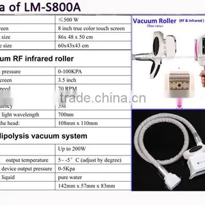 Double Chin Removal Cryolipolysis Body Sculpting Skin Lifting Cryolipolysi Vacuum Slimming Machine thumbnail-6