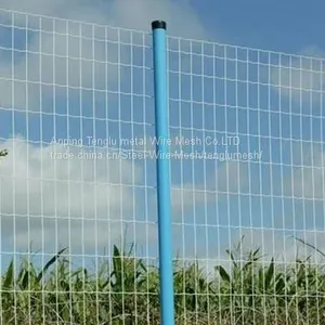 PVC Coated Euro Fence/Wire Fencing/Euro Welded Fence/Electro Welded Wire Mesh thumbnail-1