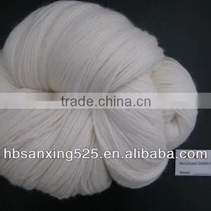 FRESH!!!100% Merino Chenille Wool Yarn, 8NM - 16NM,raw White/bleached White/dyed Color thumbnail-2