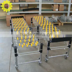 Flexible Steel / Plastic Roller Conveyor thumbnail-1