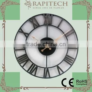 37cm Hot Sale Home Decorative Metal Wall Garden Clock thumbnail-1