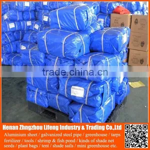 Reflective Tarpaulin 100 Virgin Hdpe pe Mesh Woven Plastic Tarpaulin Fabric Material Sheet Roll Truck Car Tent Roofing Cover thumbnail-1