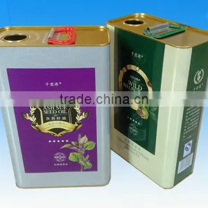 3L Blend Oil Tin Can thumbnail-4