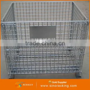 Pallet Logistic Collapsible Welded Wire Container thumbnail-3