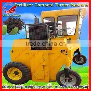 Amisy Self-propelled Fertilizer Compost Turning Machine for Organic Manure thumbnail-1