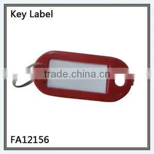 Plastic Hanging Key Ring Label thumbnail-1