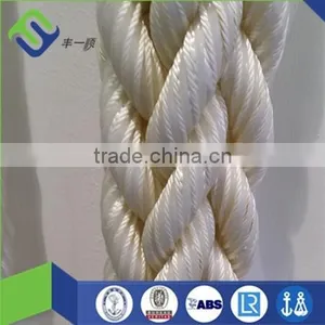8 Strand 24mm x 110m Nylon Rope With Splice Eyes Both Ends thumbnail-1