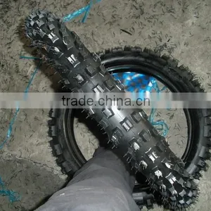 Motorcross Tyre and Tube 110/90-19 thumbnail-4