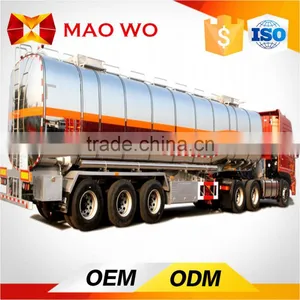 2016 Hot Sale 40ton Vacuum Tank Trailer Fuel Petrol Tanker Semi Trailer thumbnail-2