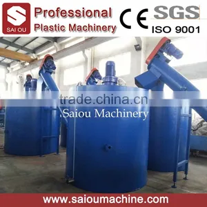 PET Bottle Crushing Drying Recycling With Hot Washing Machine thumbnail-6